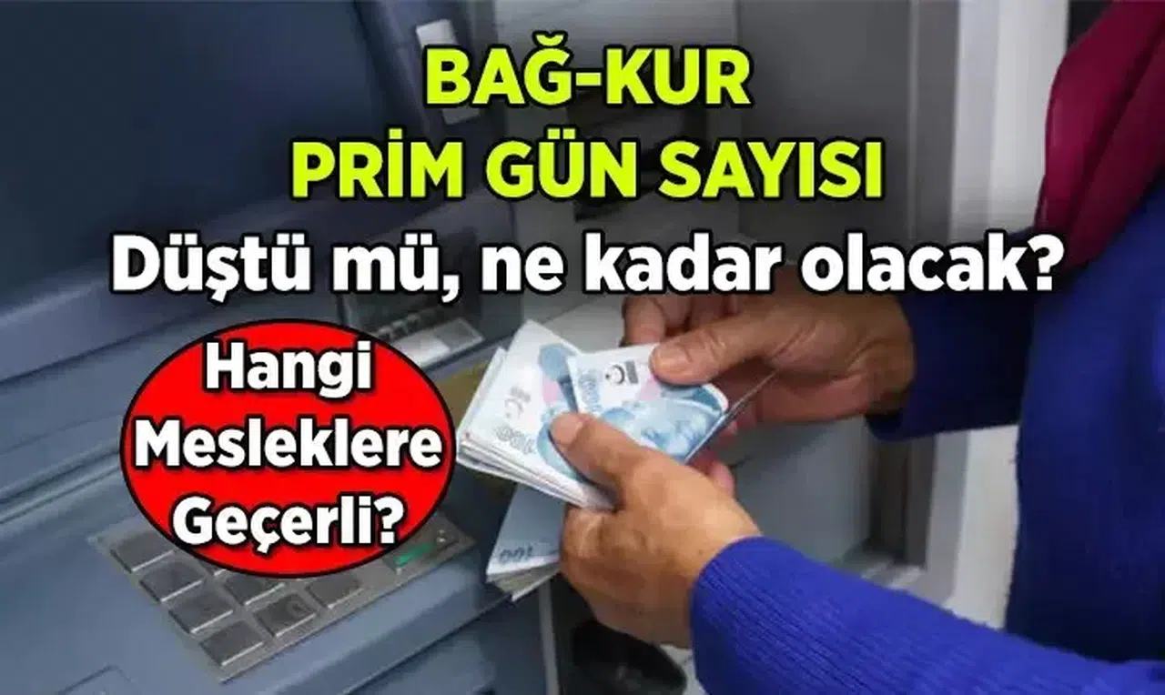 Bağ-Kur Primi Düzenlemesi: Emeklilik İçin Gün Sayısı Düşüyor